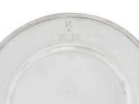 A Set of Eighteen American Silver Bread Plates