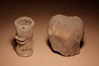 A Nayarit Terracotta Warrior Figure, with Associated Head and Foot
