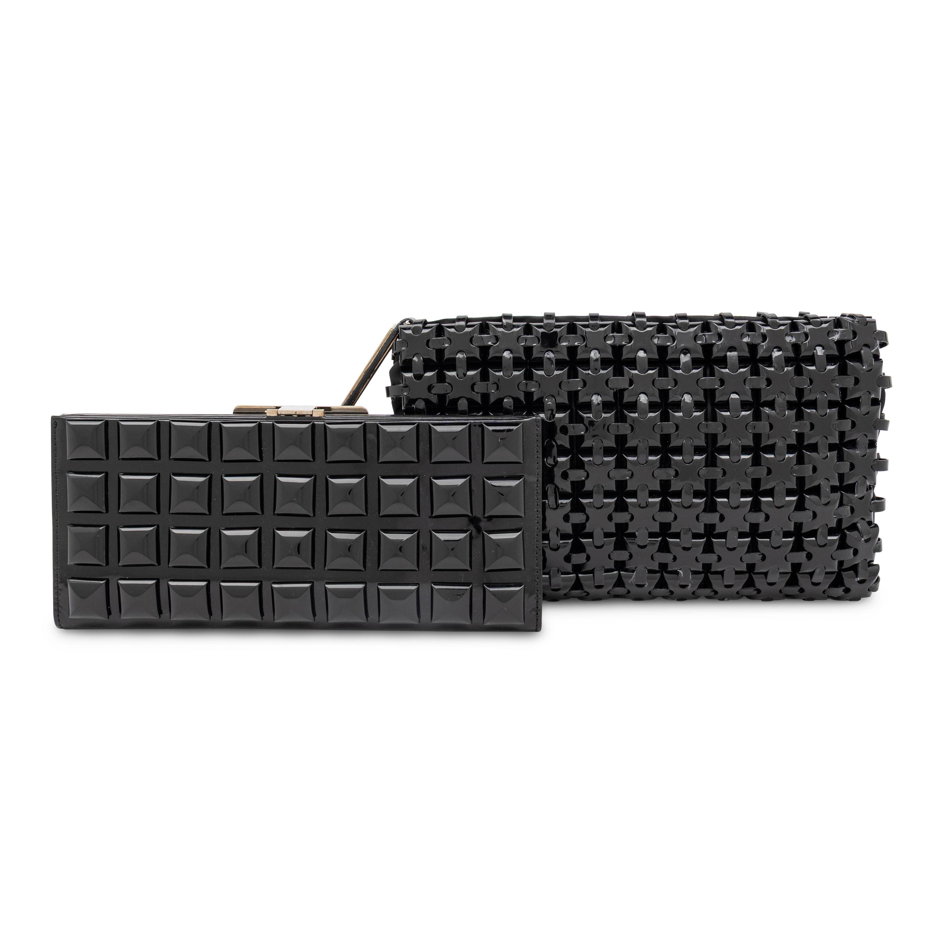 Roger Vivier, Two Patent Leather Clutches