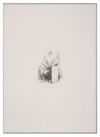 Seated Woman in Armchair