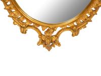 A Rococo Style Carved Giltwood Mirror