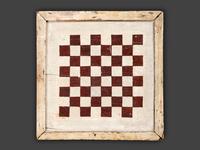 Four Decorated Wood Game Boards