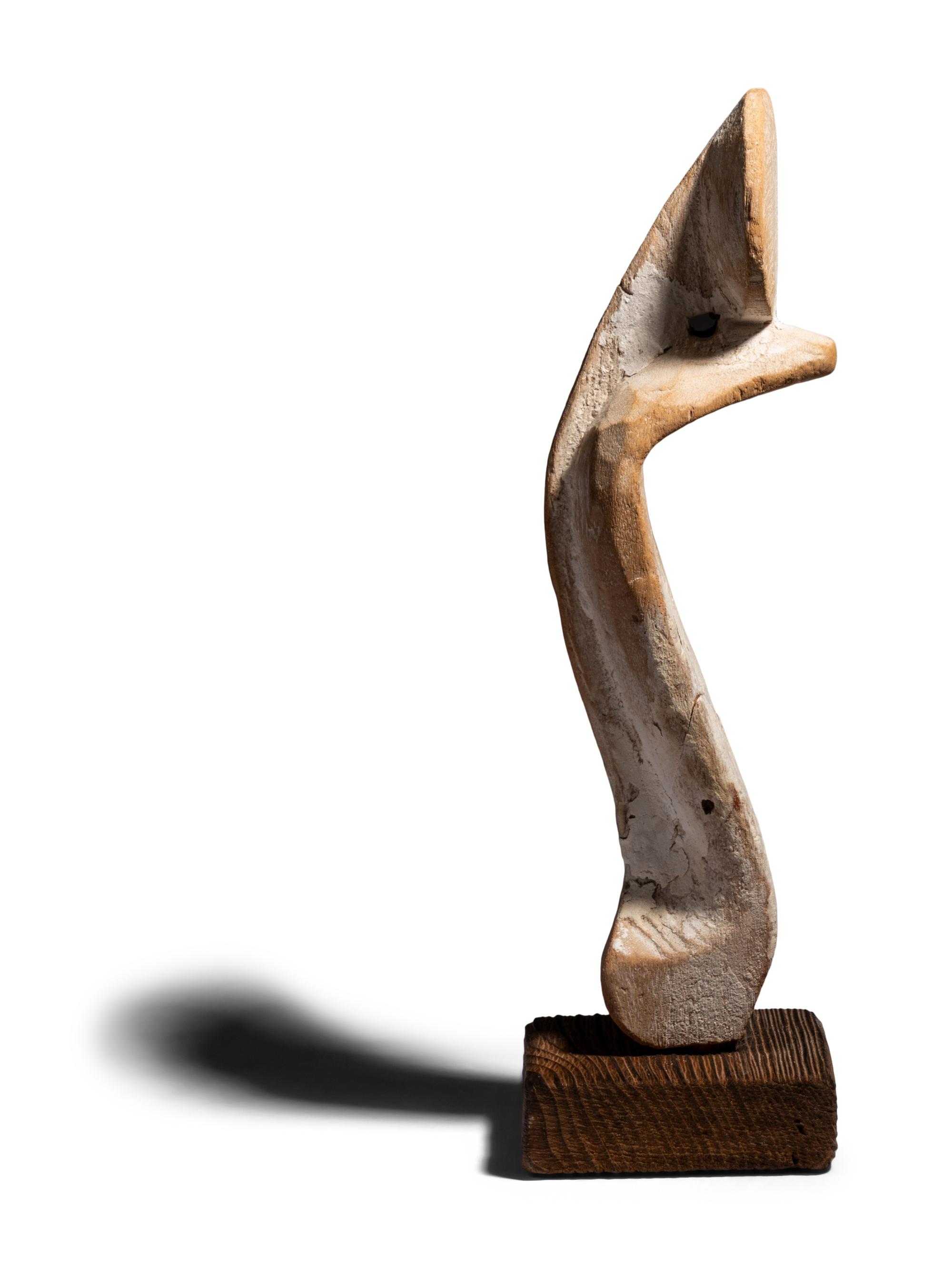 An Egyptian Wood Uraeus