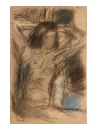 Nude with Arms Raised