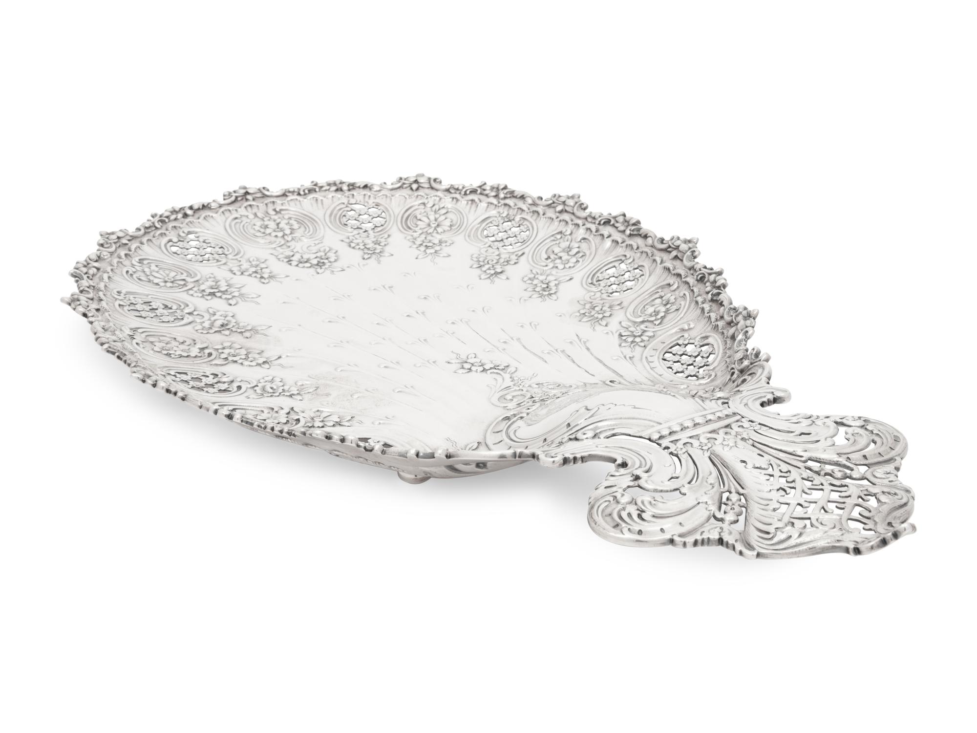A Tiffany & Co. Silver Shell Tray