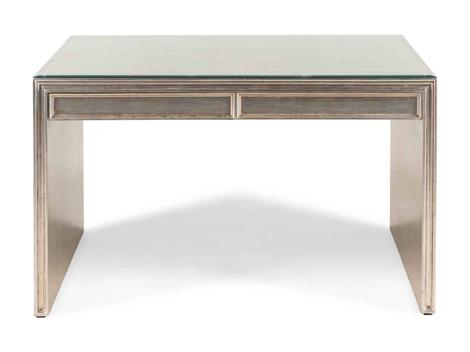 A Silvered Wood Dressing Table