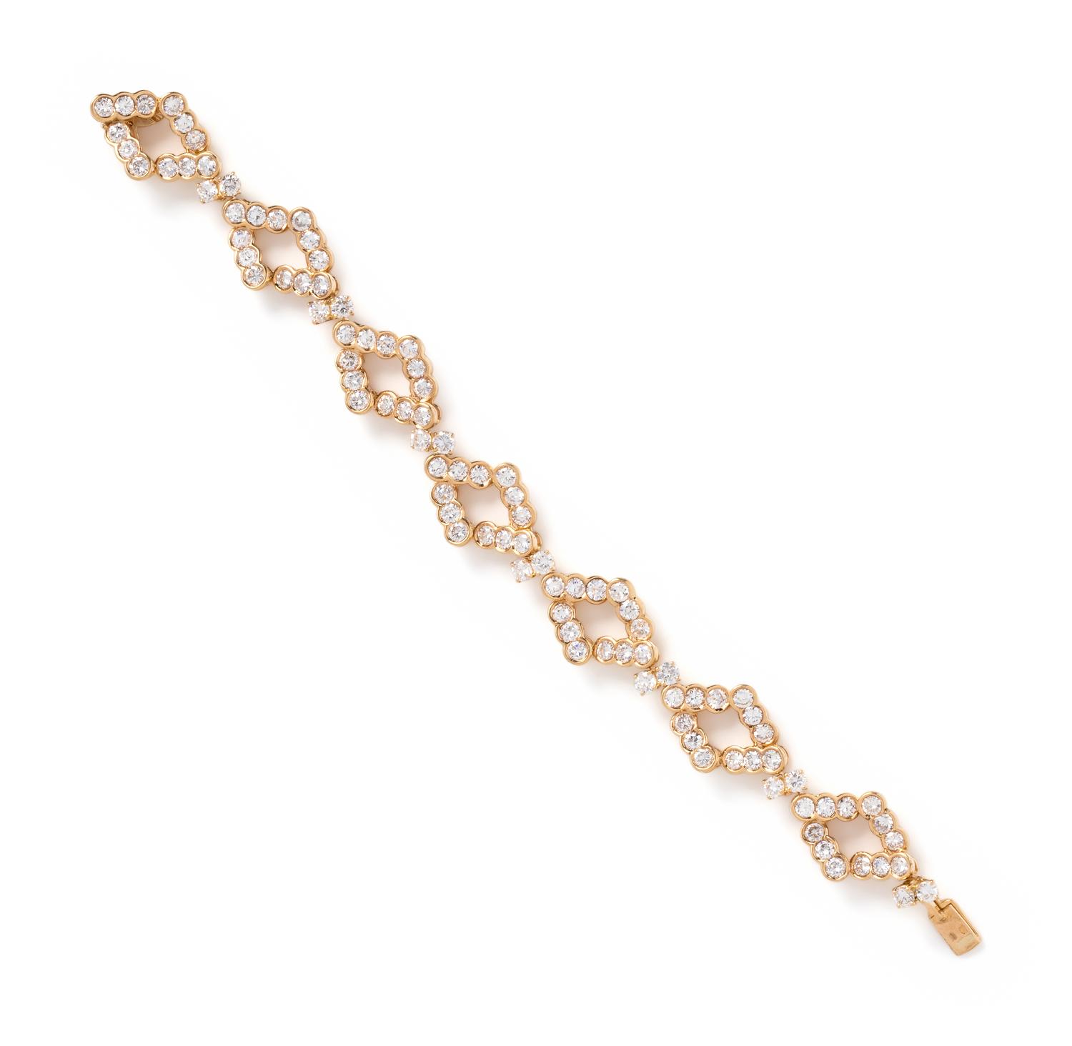 FRENCH, DIAMOND BRACELET