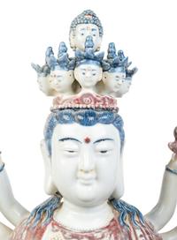 A Japanese Porcelain Guanyin