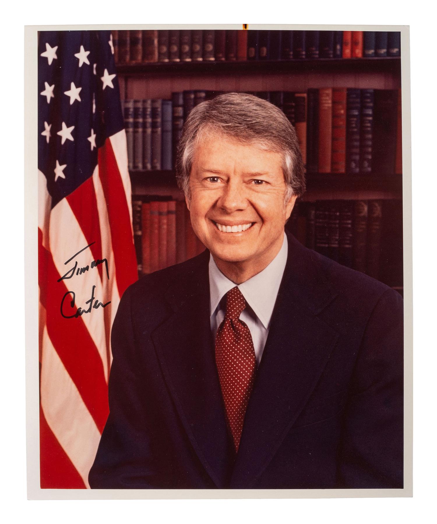 REAGAN, Ronald (1911-2004). Five signed items, most as Governor of California, plus.