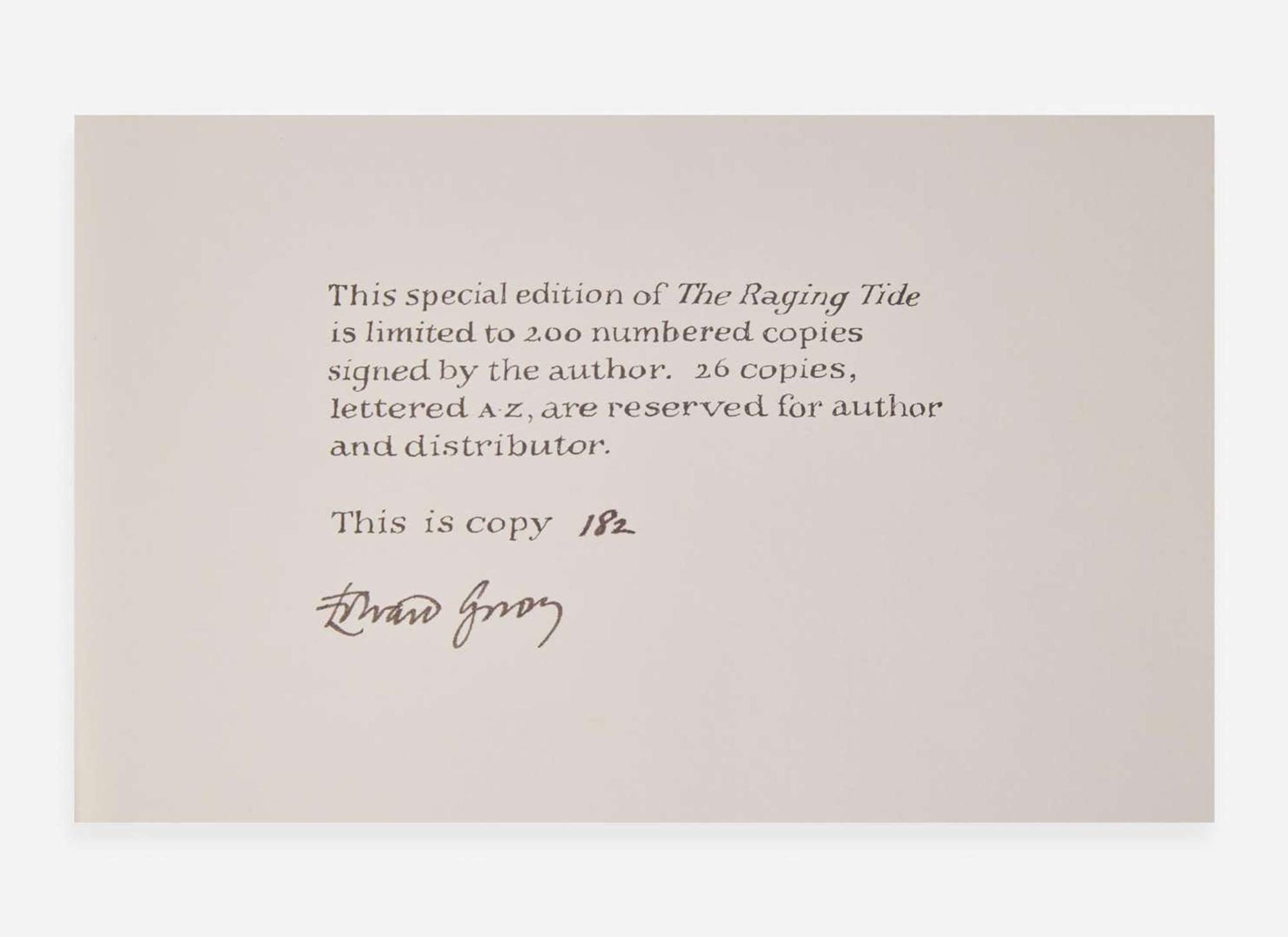 [Children's & Illustrated] [Gorey, Edward]: Group of Four Limited Editions