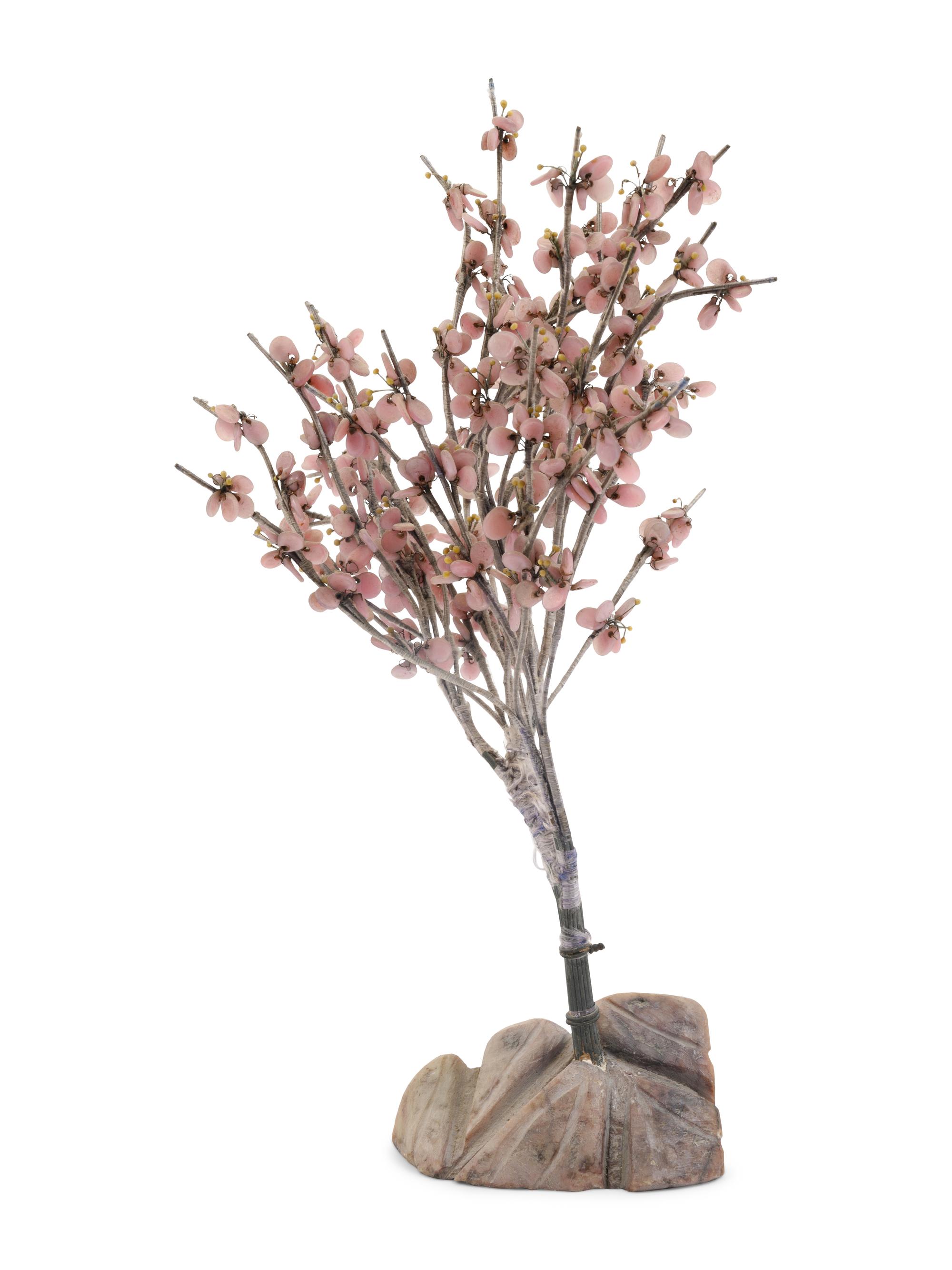 A Chinese Hardstone Model of a Tree