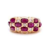 RUBY AND DIAMOND RING