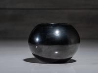 Blackware Bowl, with Gunmetal Finish September 1970