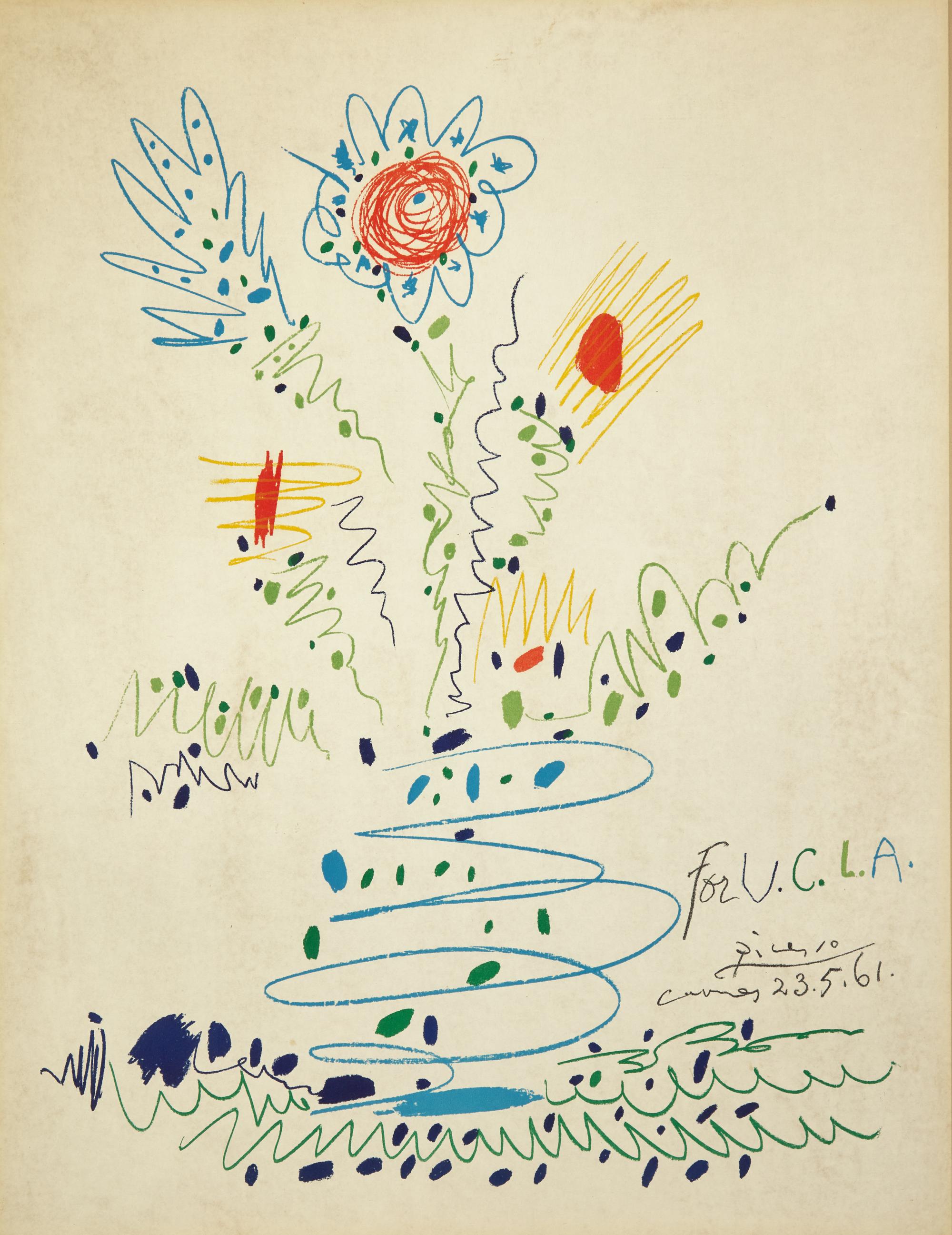 Fleurs (for U.C.L.A.) , 1961