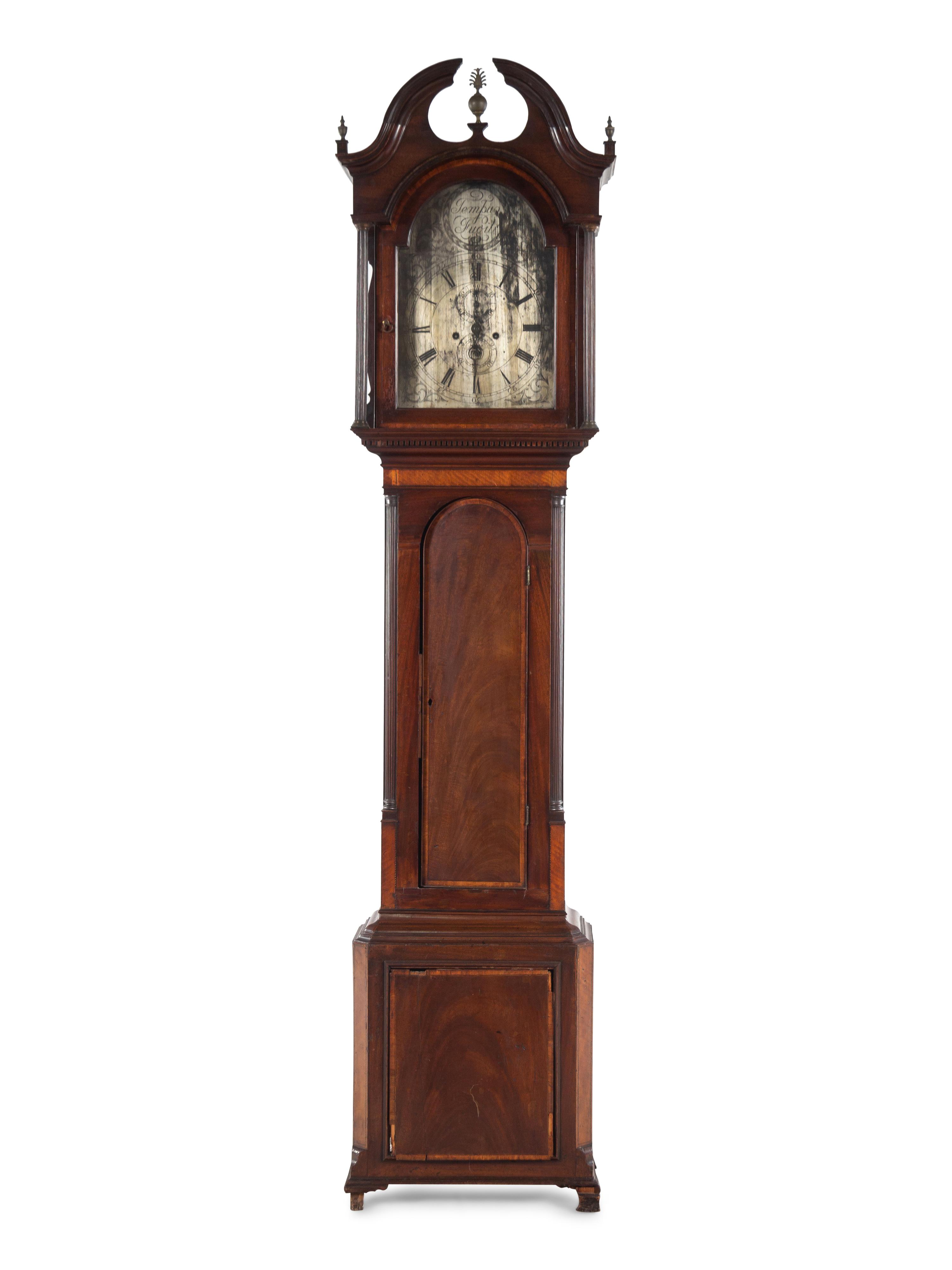 *APPROVED FOR DONATION* A George III Style Mahogany Tall Case Clock