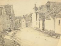 Two Works: French Village Scenes (2)