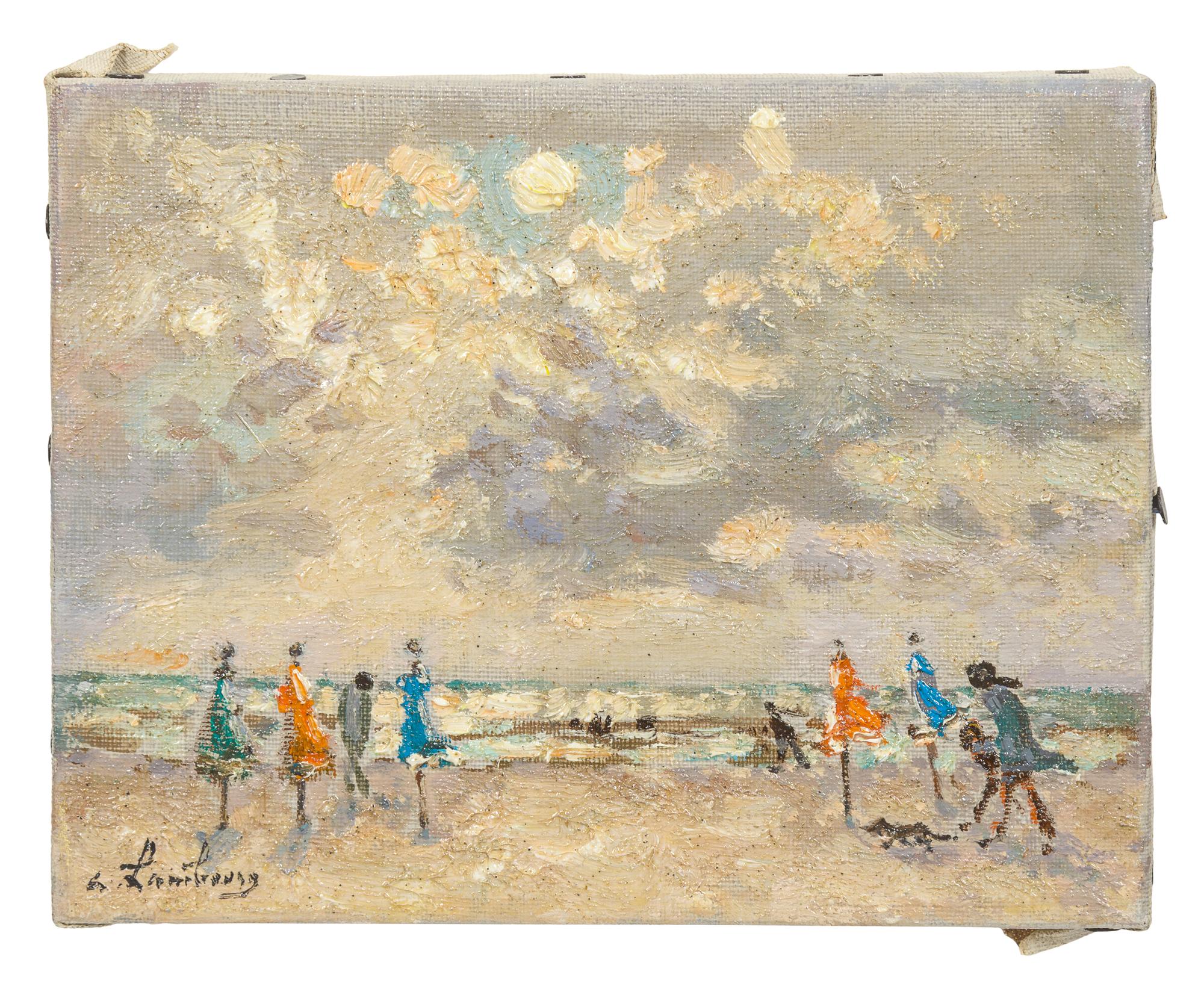 Marée basse à Trouville