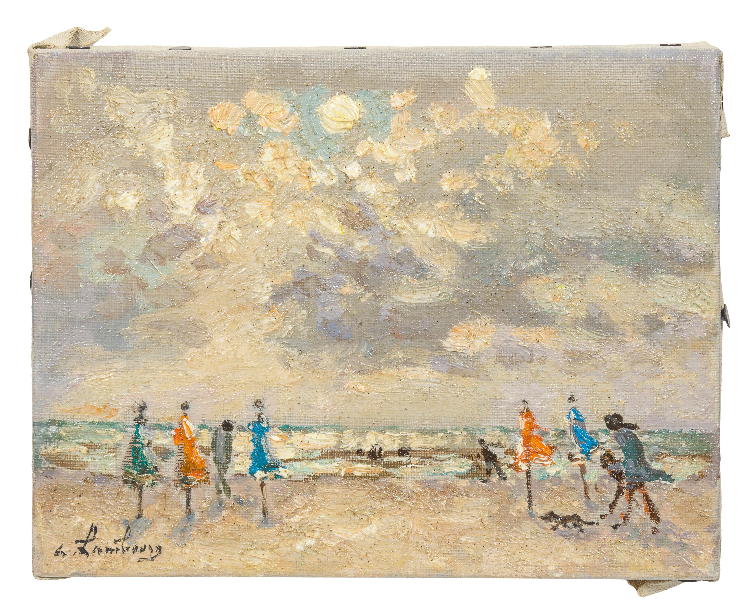 Marée basse à Trouville