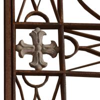 A Wrought Iron Gate 121" W x 2" D x 117" H — Argentina, Early 20th Century