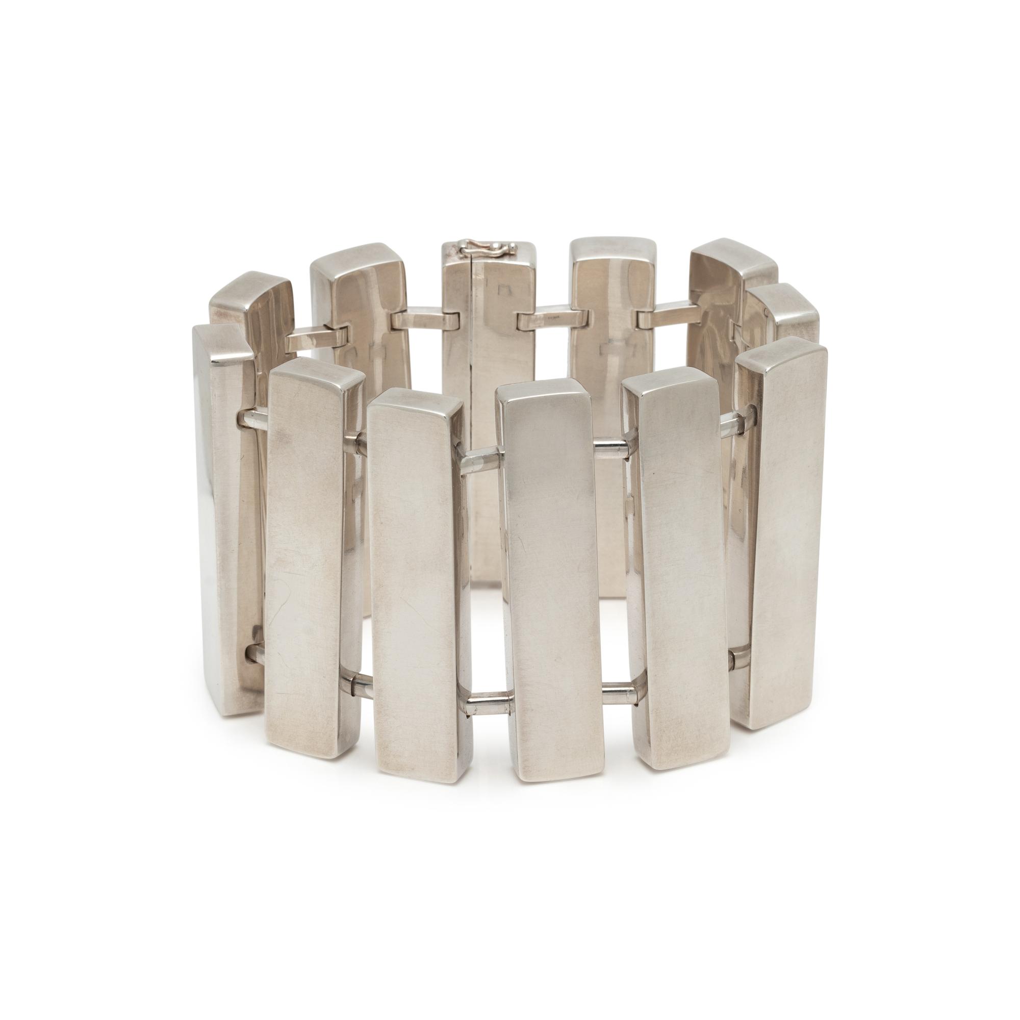 GEORG JENSEN, STERLING SILVER 'ARIA' BRACELET