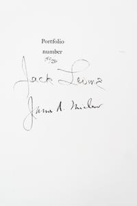 (LEVINE, JACK) MICHENER, JAMES. Facing East. NY, 1970. Limited. Signed.