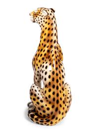 An Italian Ceramic Cheetah