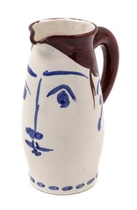 Pablo Picasso, (Spanish, 1881-1973), Face Tankard, 1959