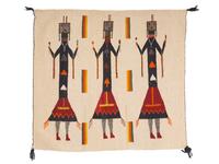 Navajo Gallup Yei Weaving / Rug