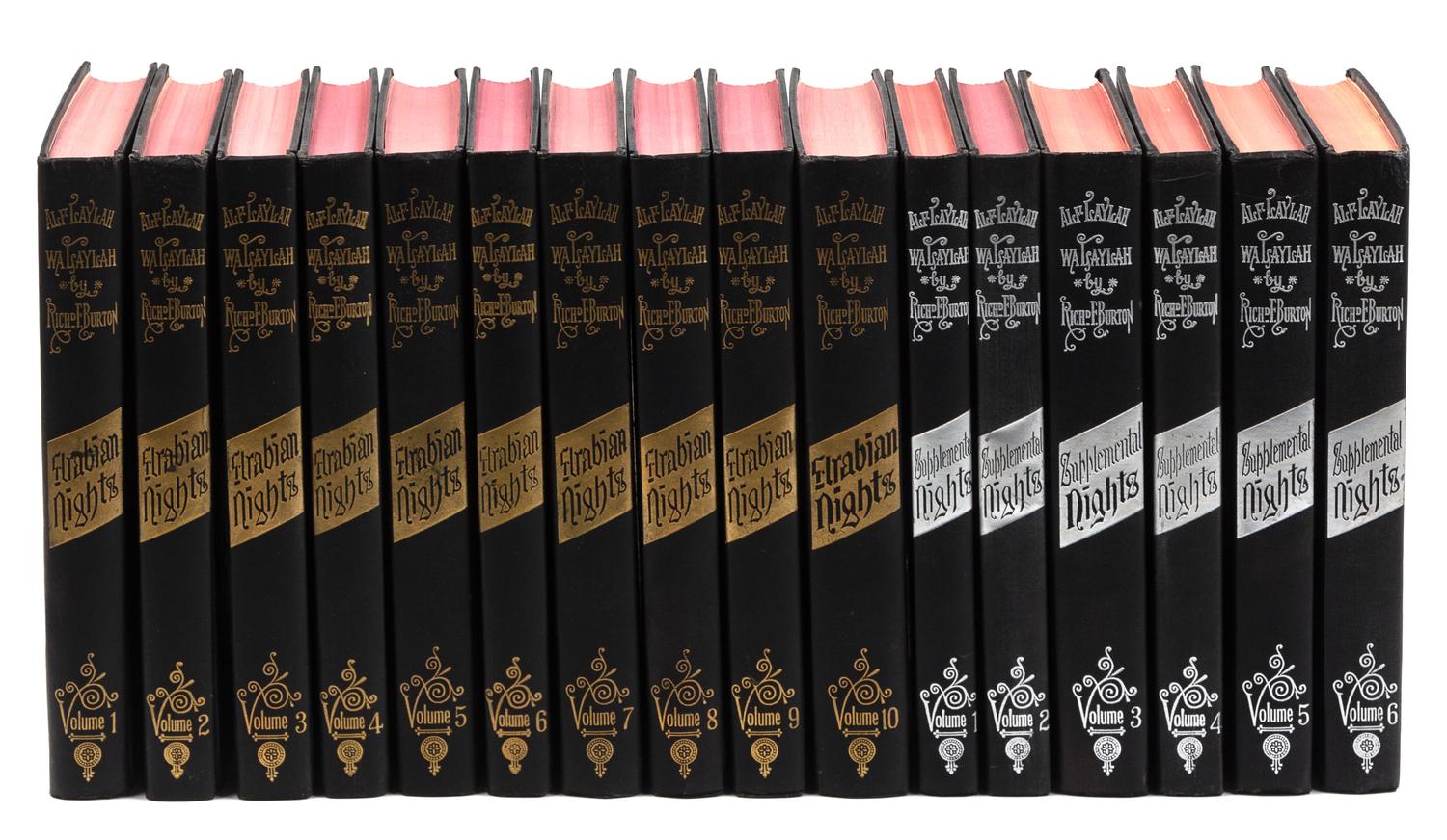[ARABIAN NIGHTS]. The Book of the Thousand Nights and a Night. - Supplemental Nights. Translated by Sir Richard F. Burton. N.p.: Privately printed by the Burton Club n.d. [but 20th-century].