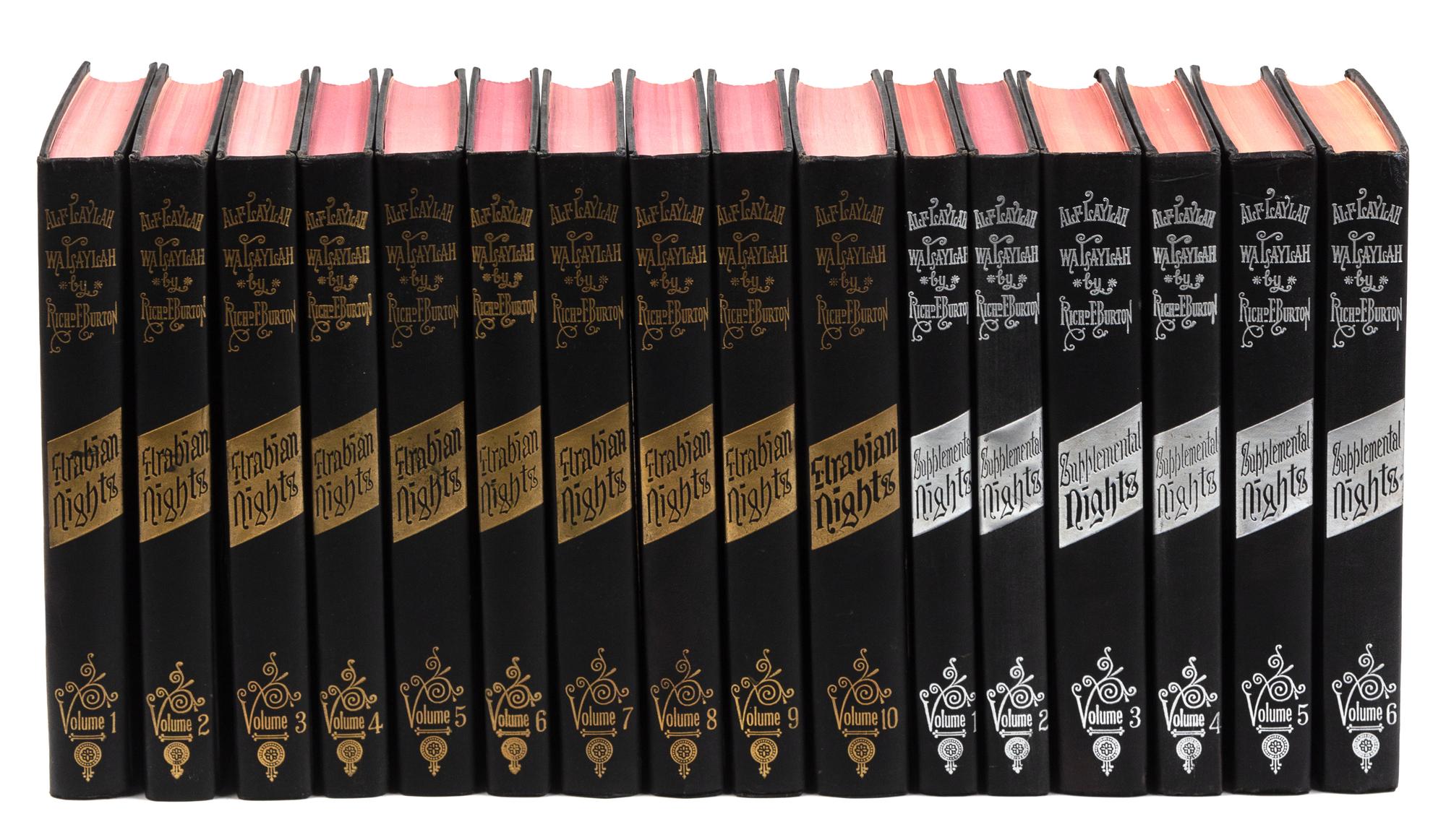 [ARABIAN NIGHTS]. The Book of the Thousand Nights and a Night. - Supplemental Nights. Translated by Sir Richard F. Burton. N.p.: Privately printed by the Burton Club n.d. [but 20th-century].