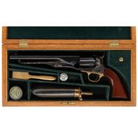 Cased Uberti Reproduction Colt Model 1860 Army Revolver with Accessories
