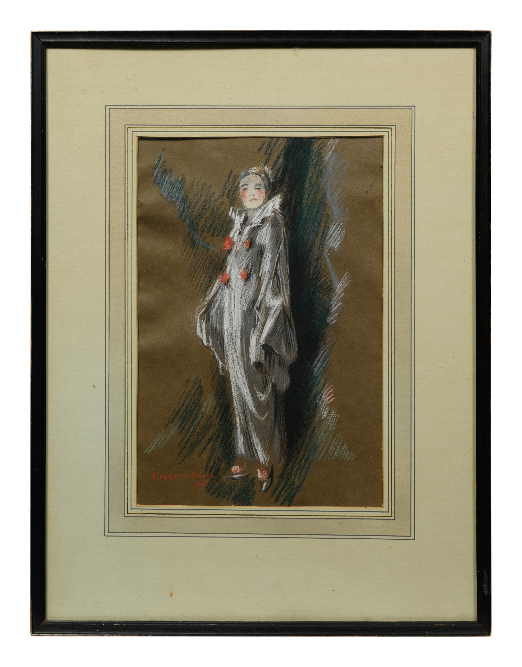 Portrait of Mrs. Shinn Dressed as a Clown