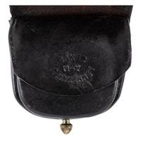 Lot of Three: English Snake Belt & Two U.S. Cap Pouches