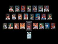 A Group of 25 1992 Donruss Diamond Kings Signed Autograph Baseball Cards,