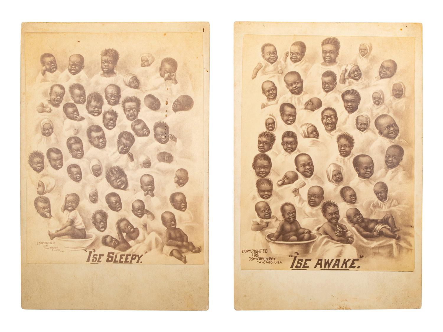 [ADVERTISING] -- [MEDICINE]. A group of 3 items highlighted by Pitcher's Livura advertisement featuring African American subjects.