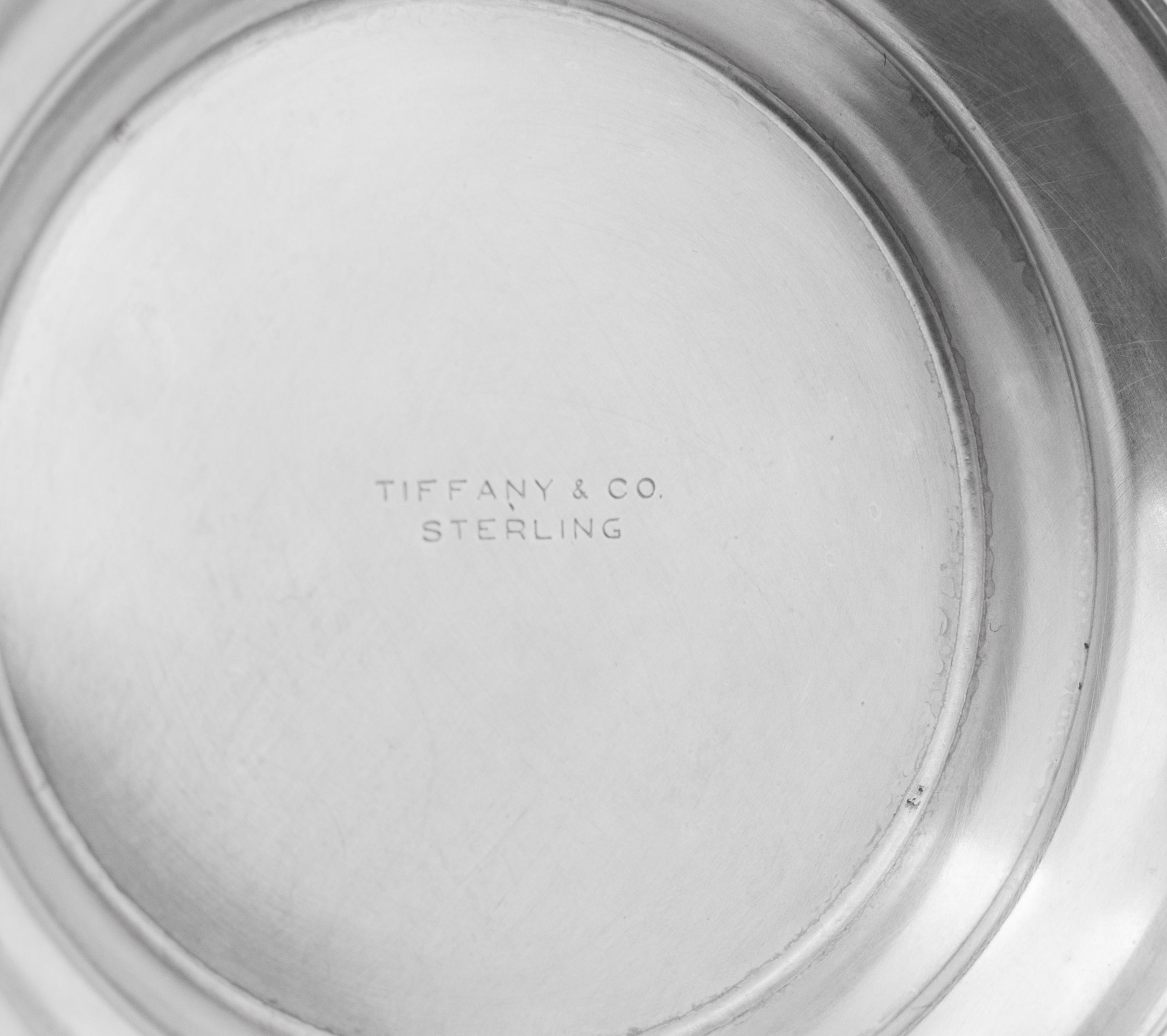 Two Tiffany and Co. Silver Table Articles