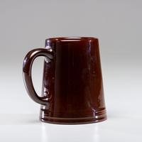 Standard Glaze Mug with Dog, 1902
