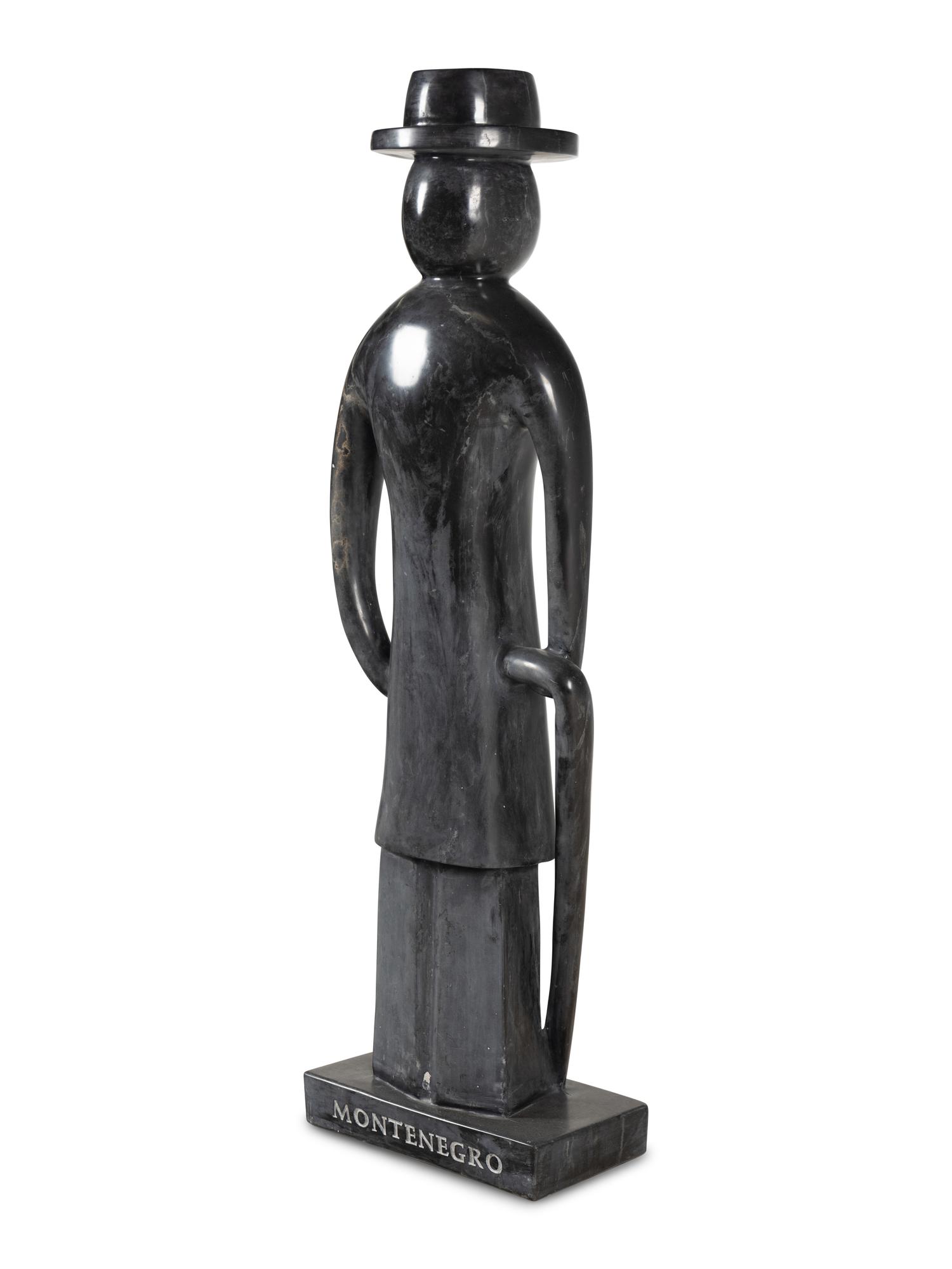 A Contemporary Marble Sculpture of a Standing Figure