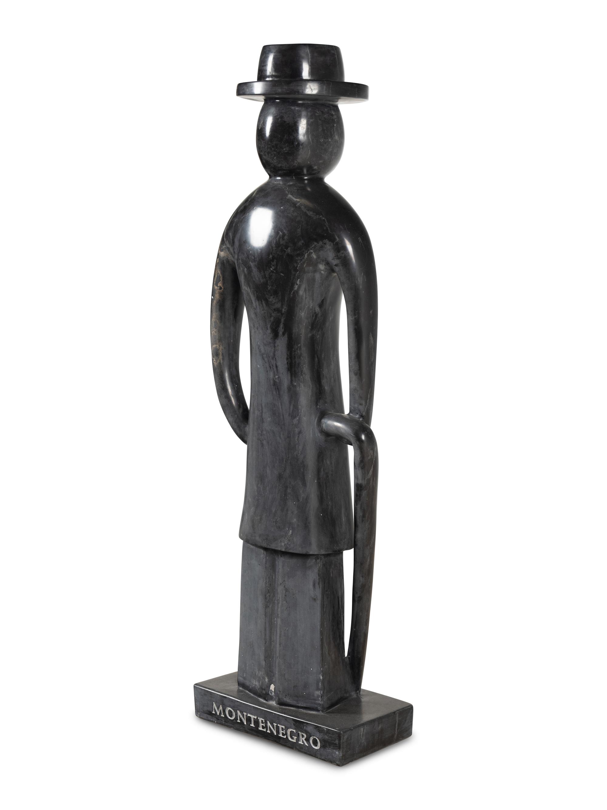A Contemporary Marble Sculpture of a Standing Figure