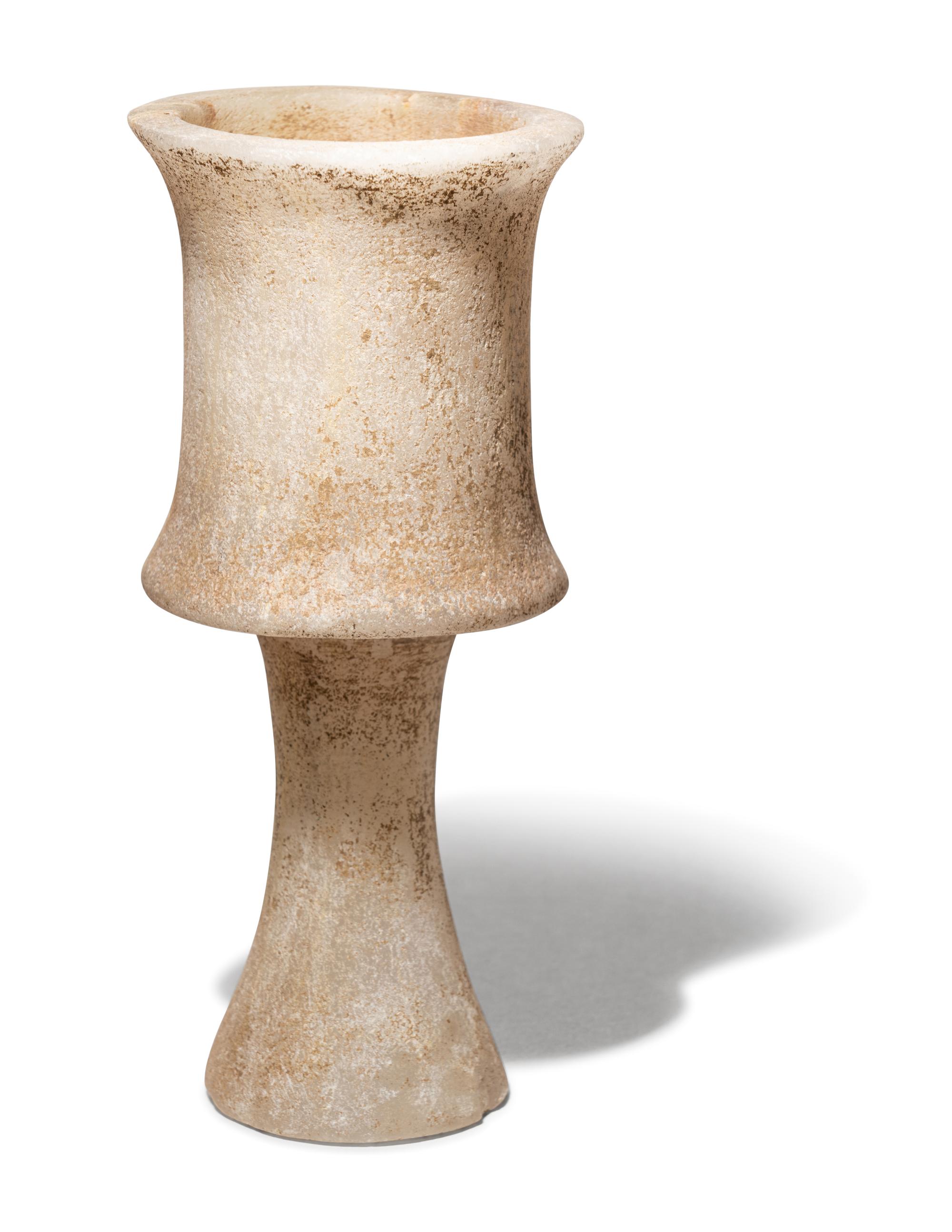 A Bactrian Marble Chalice