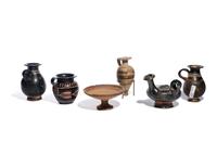 Six Greco-Roman Terracotta Vessels