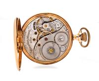A 14 Karat Yellow Gold Open Face Pocket Watch, Elgin, Circa 1899,