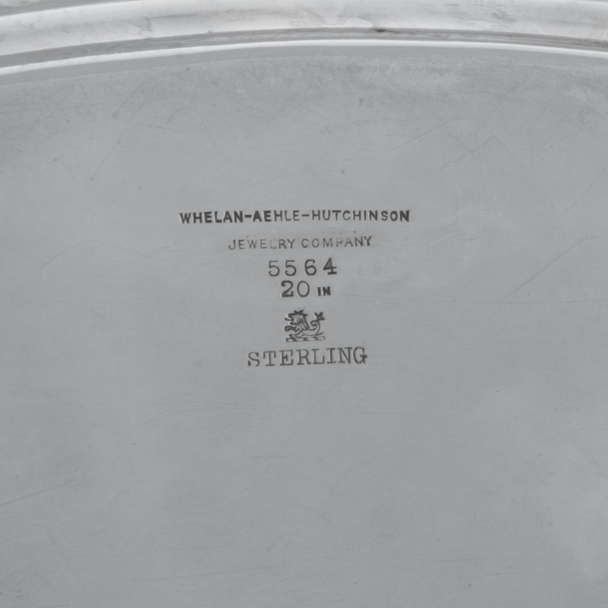 An American Silver Serving Tray