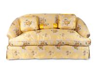 An Upholstered Loveseat with Three Cushions — 21ST CENTURY