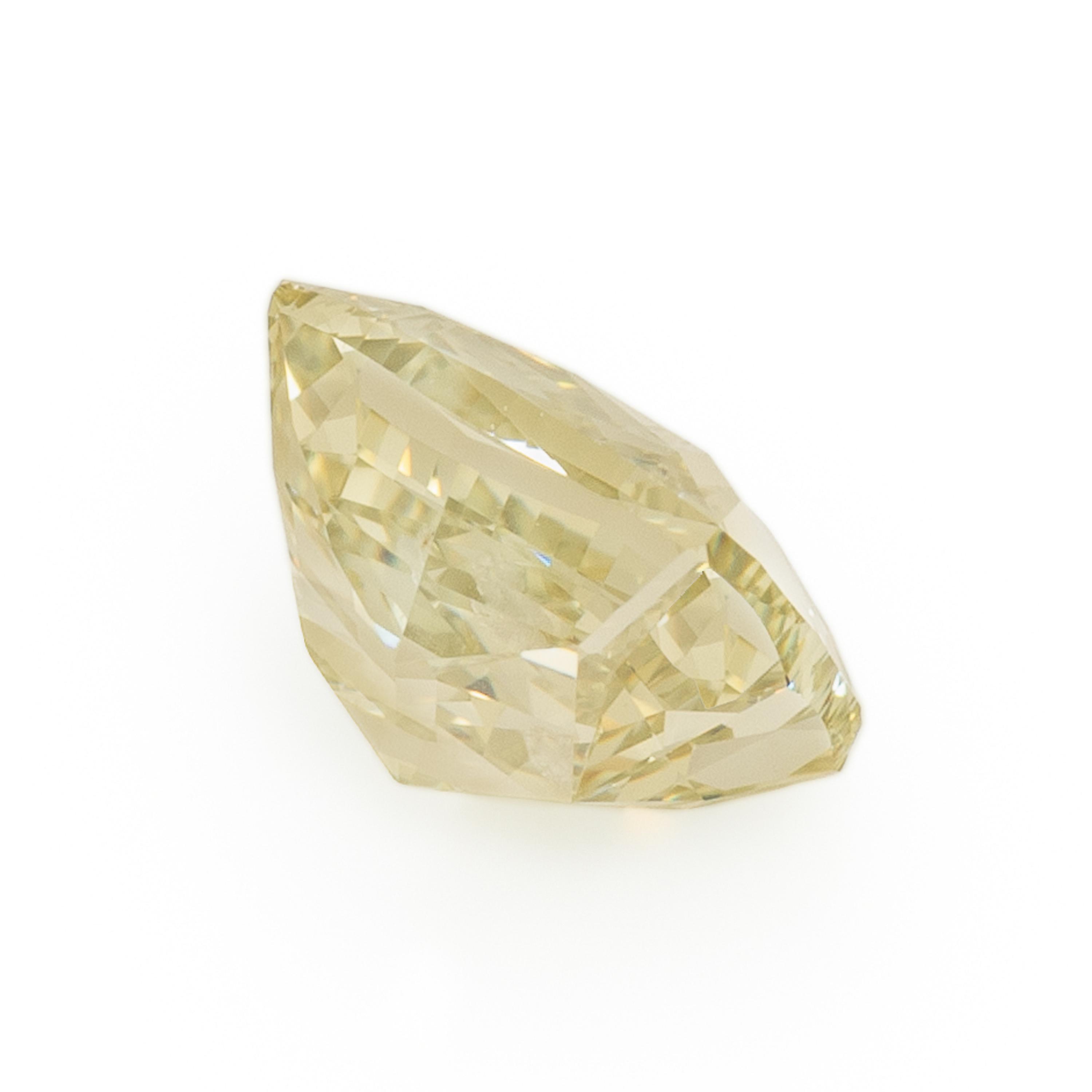 Fancy Greenish Yellow Diamond