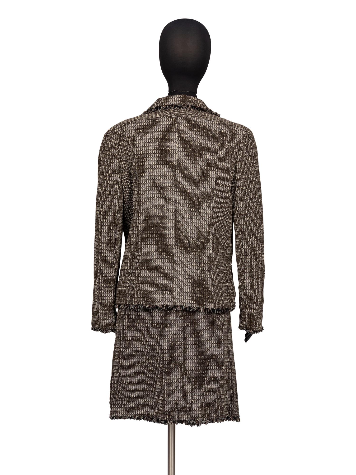 Chanel, Bouclé Tweed Skirt Suit