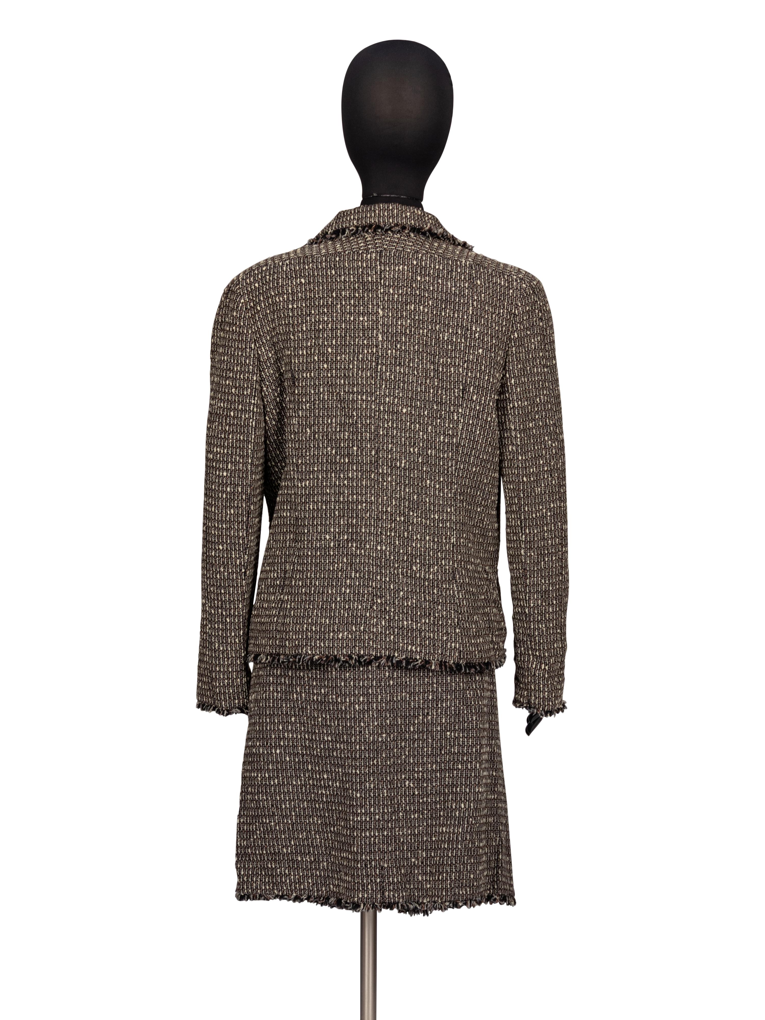 Chanel, Bouclé Tweed Skirt Suit
