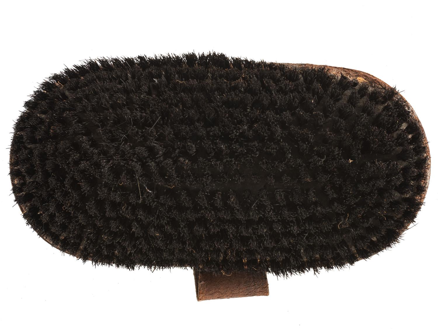 [CIVIL WAR]. Artillery bit, bridle, and reins with horse brush and saddle bags.