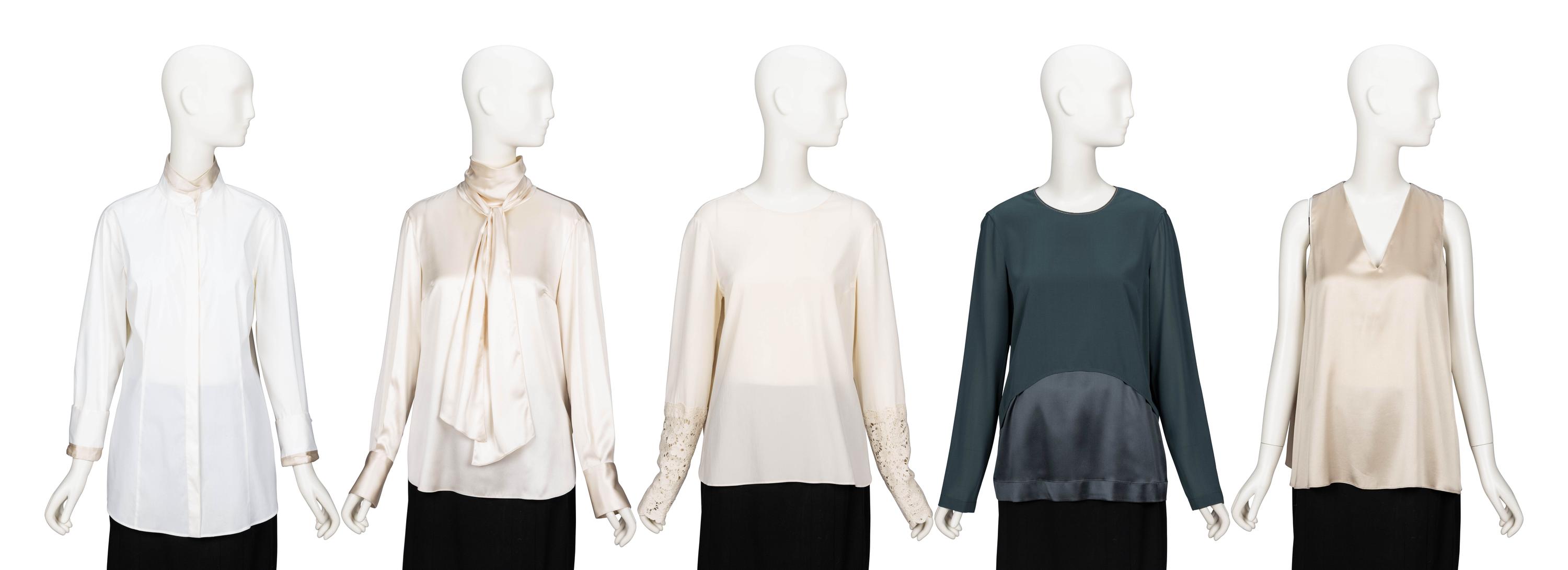 Brunello Cucinelli, Five Blouses
