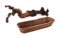 Five Decorative Wood Objects